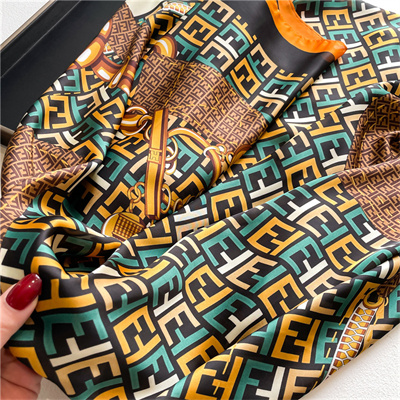 Letter chain 110cm beautiful brocade summer scarf shawl square scarf