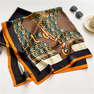 Letter chain 110cm beautiful brocade summer scarf shawl square scarf
