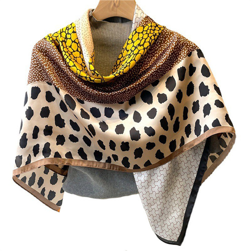 Spotted water ripple beautiful brocade sunscreen headscarf large square scarf 110cm scarf shawl