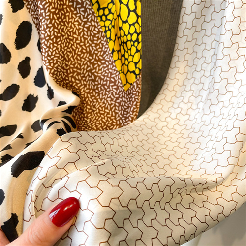 Spotted water ripple beautiful brocade sunscreen headscarf large square scarf 110cm scarf shawl
