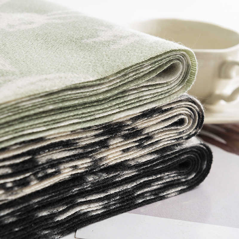 Imitation cashmere scarf autumn  winter printed scarf shawl