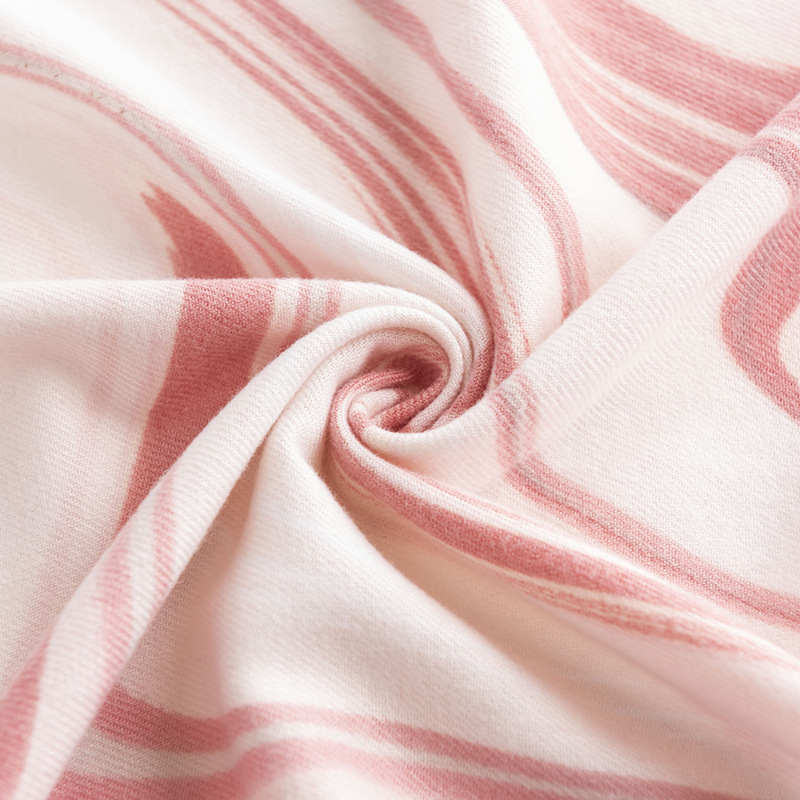 Stripe gradient imitation cashmere scarf water wave pattern color blocking for warmth and fashionable shawl