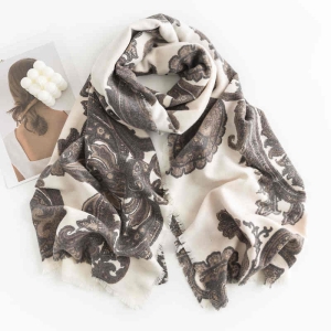 Scarf autumn winter cashew print lady imitation cashmere shawl thickened heat cold scarf