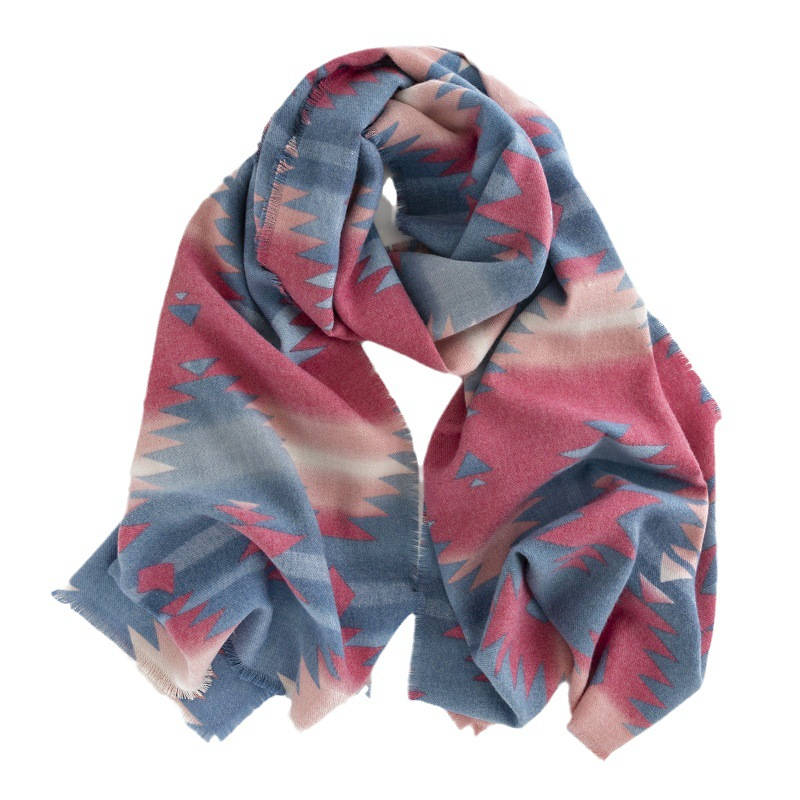 Pattern imitation cashmere scarf art retro scarves women warm cold scarf fashionable shawl
