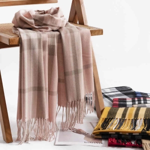 Plaid imitation cashmere scarves wholesale simple art  retro scarves elegant shawl female fashion warm winter scarf