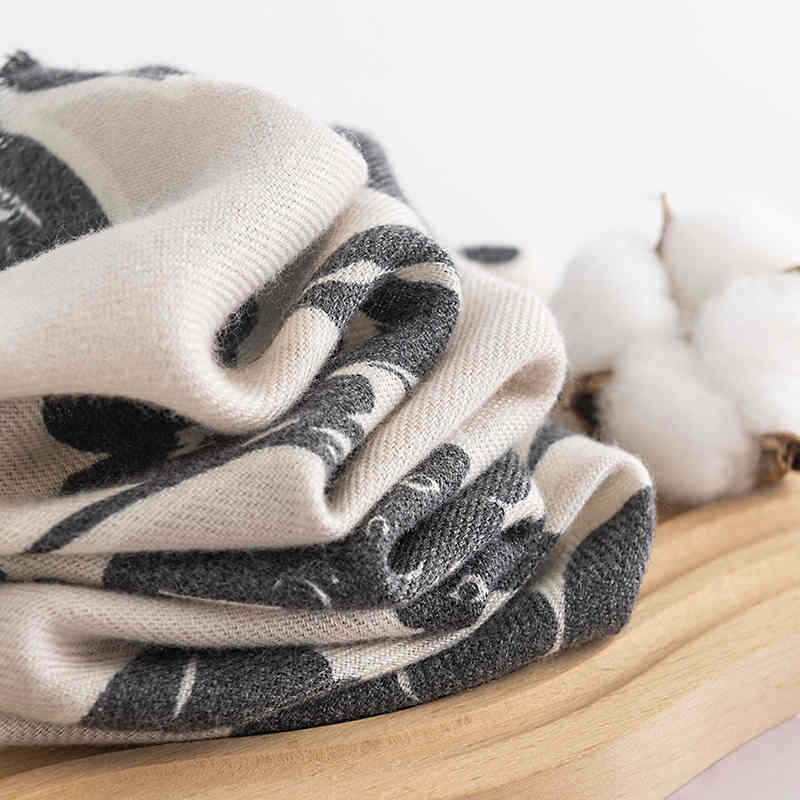 n street wind imitation cashmere scarf winter new style neck protection cold neck fashionable elegant warm shawl