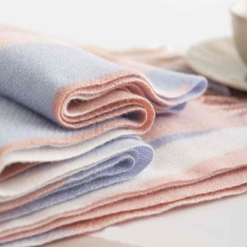 Warm autumn  winter color grid scarf imitation cashmere scarf shawl new style warm scarf