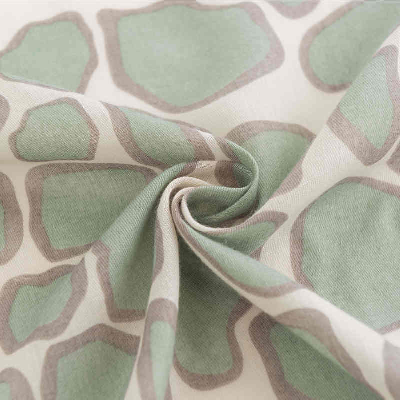European n fashion print leopard scarf women new green winter warm neck simple elegant temperament shawl