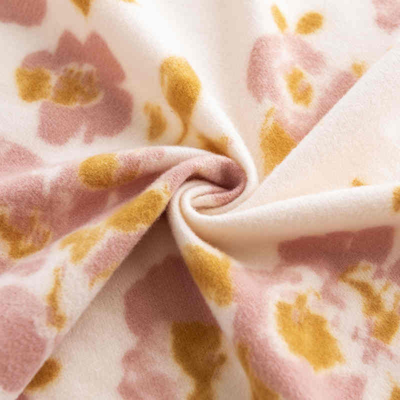 Printed imitation cashmere scarf fashionable commuter neck protection cold neck elegant  warm shawl