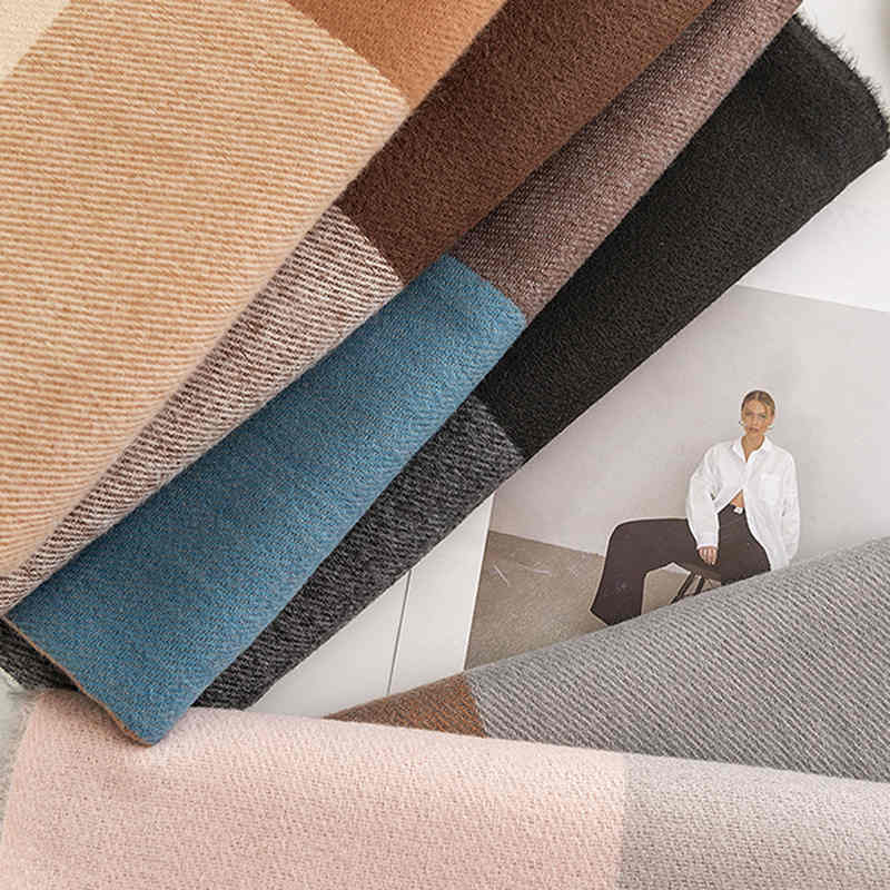 Imitation cashmere scarf fashion commuter plaid scarf elegant shawl temperament warm  cold scarf