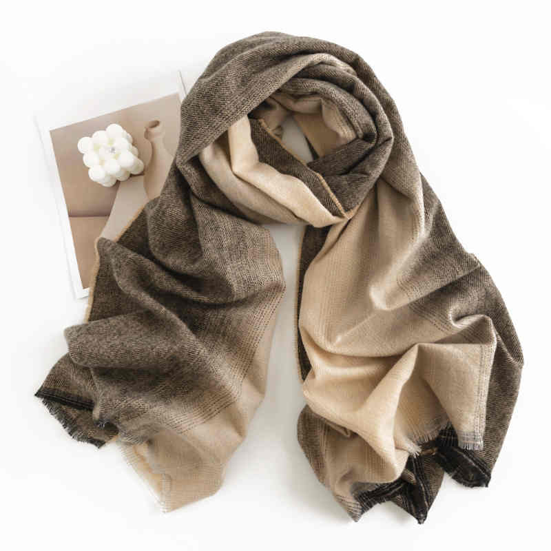 Winter Retro National Wind Scarf Woman  new style shade imitation cashmere scarf fashion shawl warm scarf