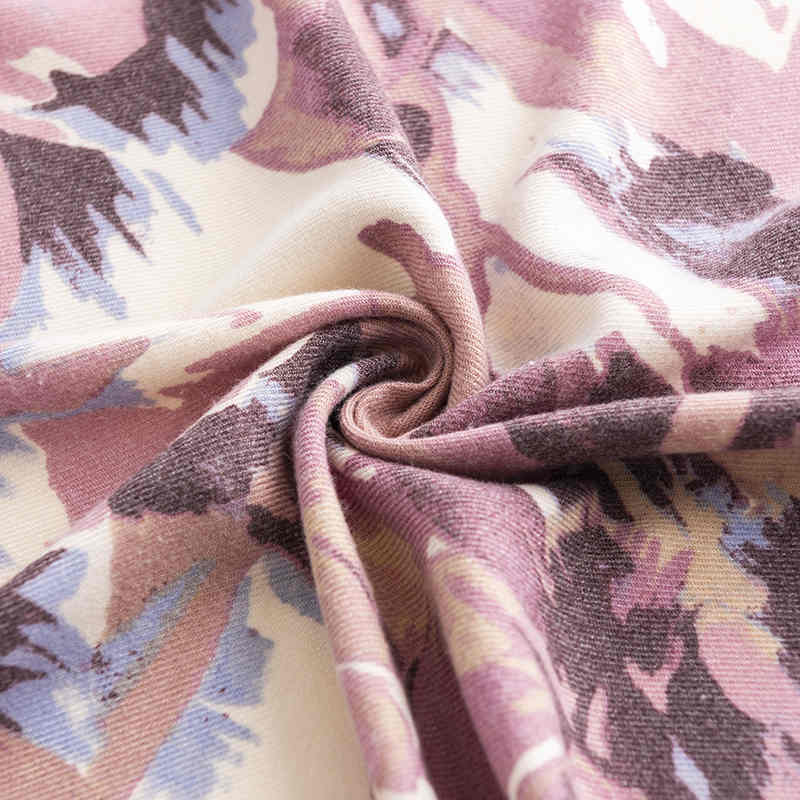 European n fashion printed imitation cashmere scarves women light luxury rose warm shawl neck protection cold neck scarf