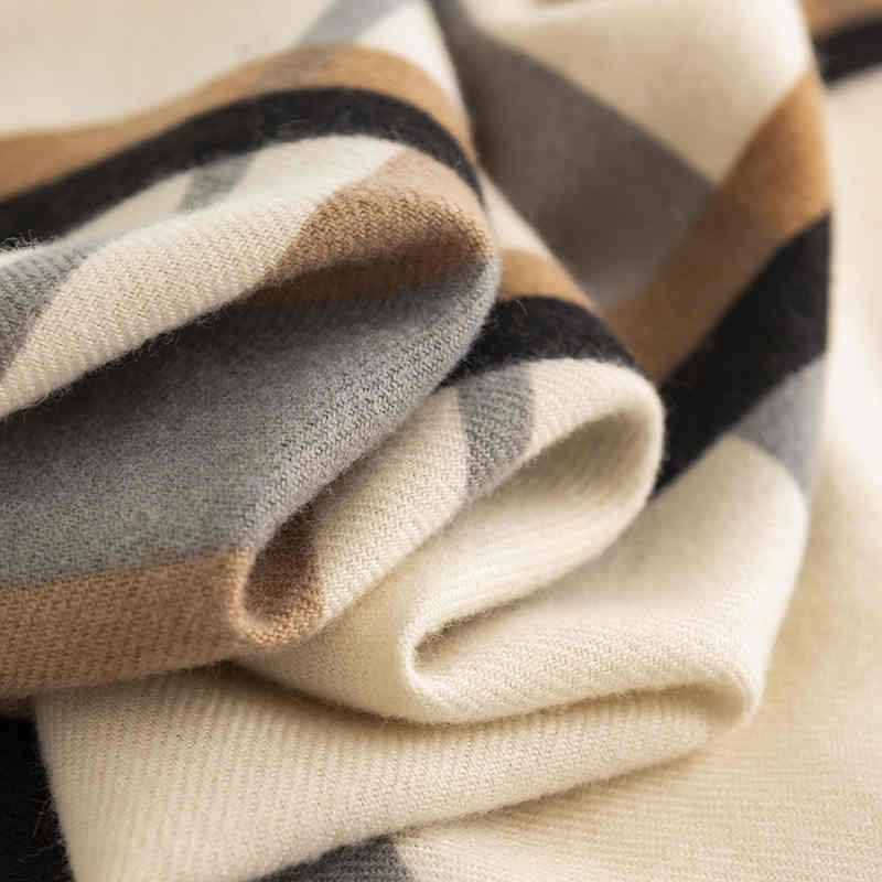 Autumn winter new style imitation cashmere scarf fashion commuter shawl warm scarf