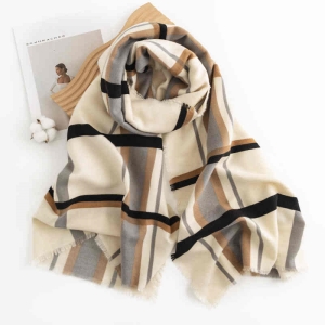 Autumn winter new style imitation cashmere scarf fashion commuter shawl warm scarf