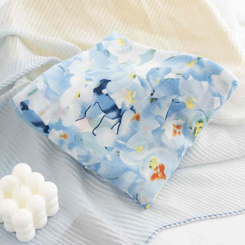 New Winter Scarf 2023 Japanese  Korean sweet style imitation cashmere scarf straight printed shawl warm neck scarf