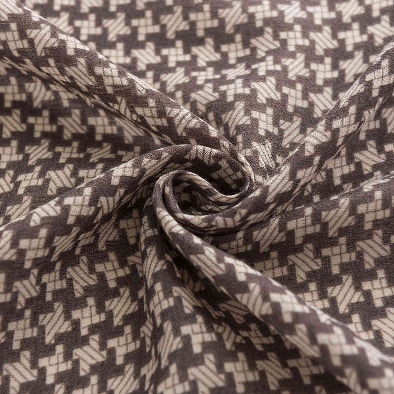 Plain print scarf female fashion commuter neck scarf simple elegant light luxury wind warm shawl