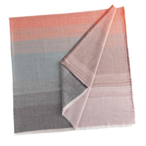 Matching lines imitation cashmere scarf women simple luxury warm shawl fashion commuting winter cold neck scarf