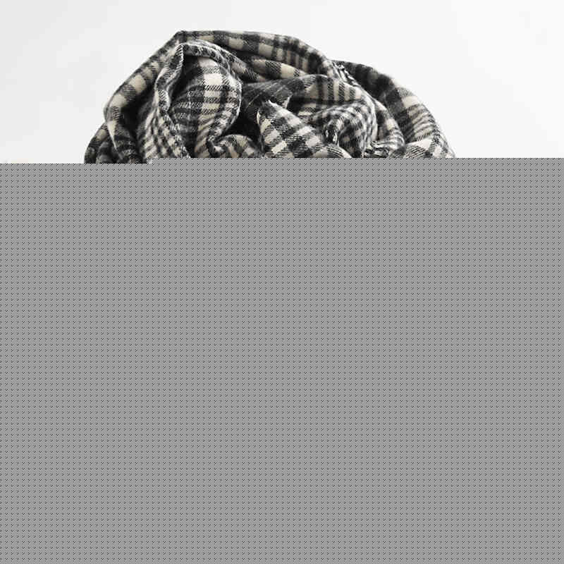 New style plaid scarf soft thick warm shawl twill fashion scarf