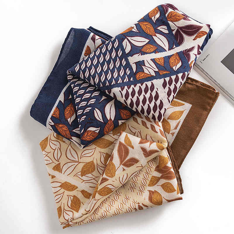 Fashion imitation silk scarves sunscreen beach towel degree air conditioning shawl art retro printed scarf woman