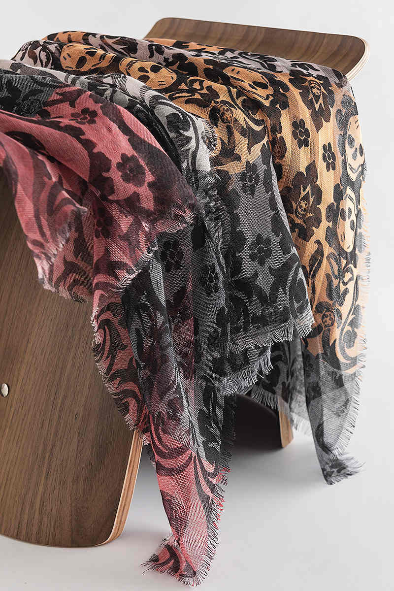 Autumn thin style 2023 new style scarf ladies print medium Long Beach towel