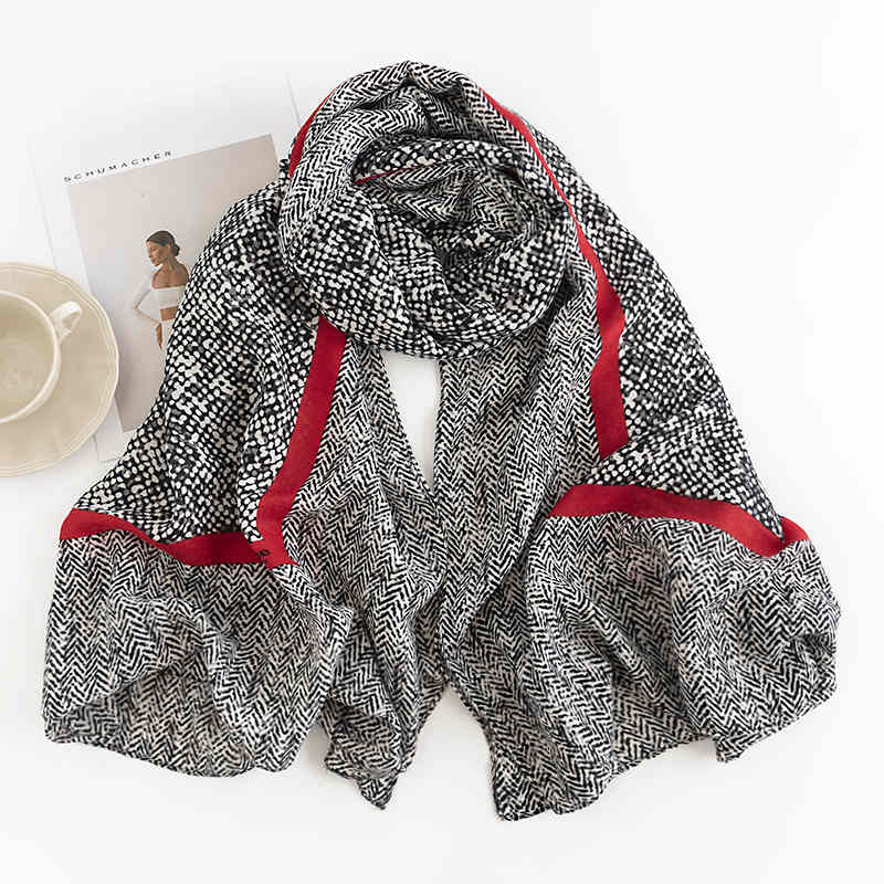 New winter scarf woman sweet wind imitation cashmere scarf elegant serpentine shawl warm neck scarf