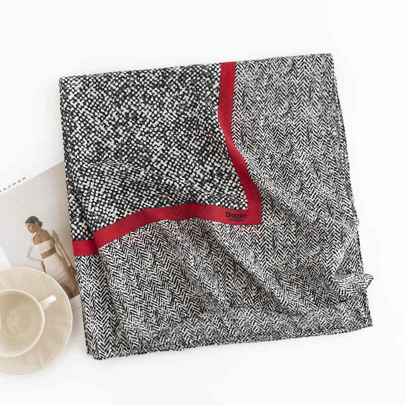 New winter scarf woman sweet wind imitation cashmere scarf elegant serpentine shawl warm neck scarf
