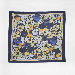 Winter new style square scarf imitation cashmere thermal frame printed ladies scarf shawl