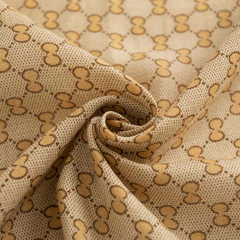 Monogrammed scarf light luxury wind collars neck scarf advanced sense plain lengthening thermal shawl