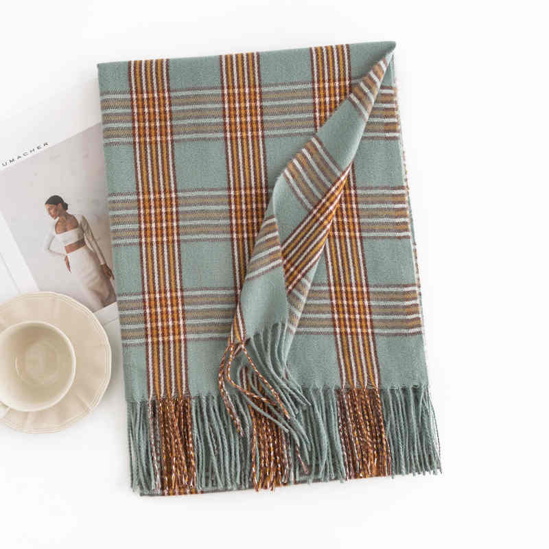 Parody cashmere scarf fashion commuter scarf women fashion parody neck warm winter shawl