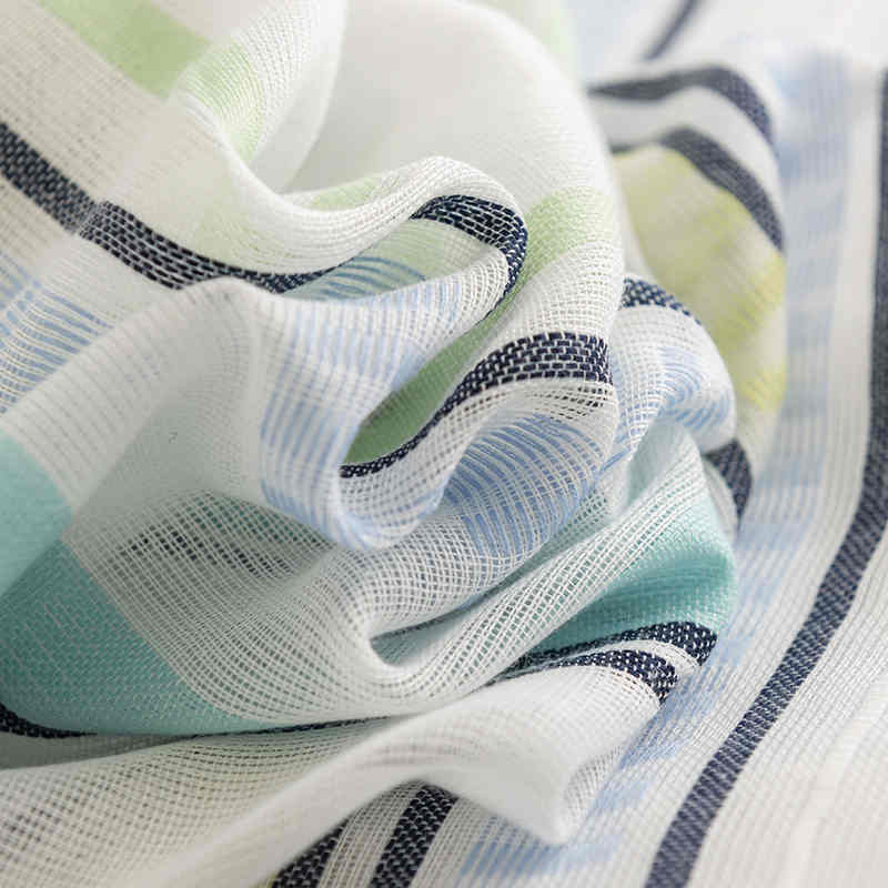 Striped scarves go with everything from commuter fashions to fringed necks to sweet shawls
