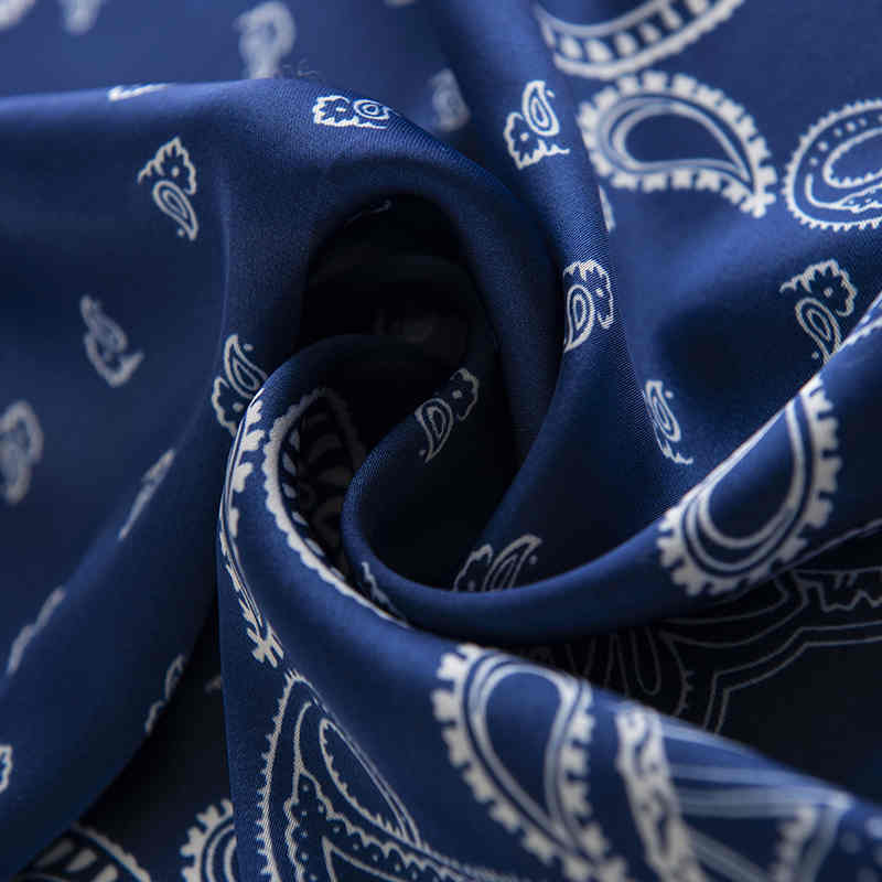 Silk scarves spring printed retro art career scarves elegant ancient style imitation silk scarves