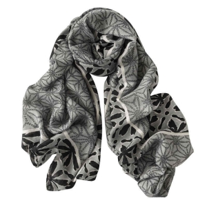 Retro imitation silk scarves minority air conditioned room shawl fashion scarves women travel sunscreen long scarves