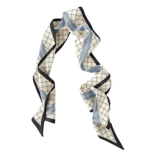 Literary long silk scarves hair band  version  women can be paired  suit shirt scarf