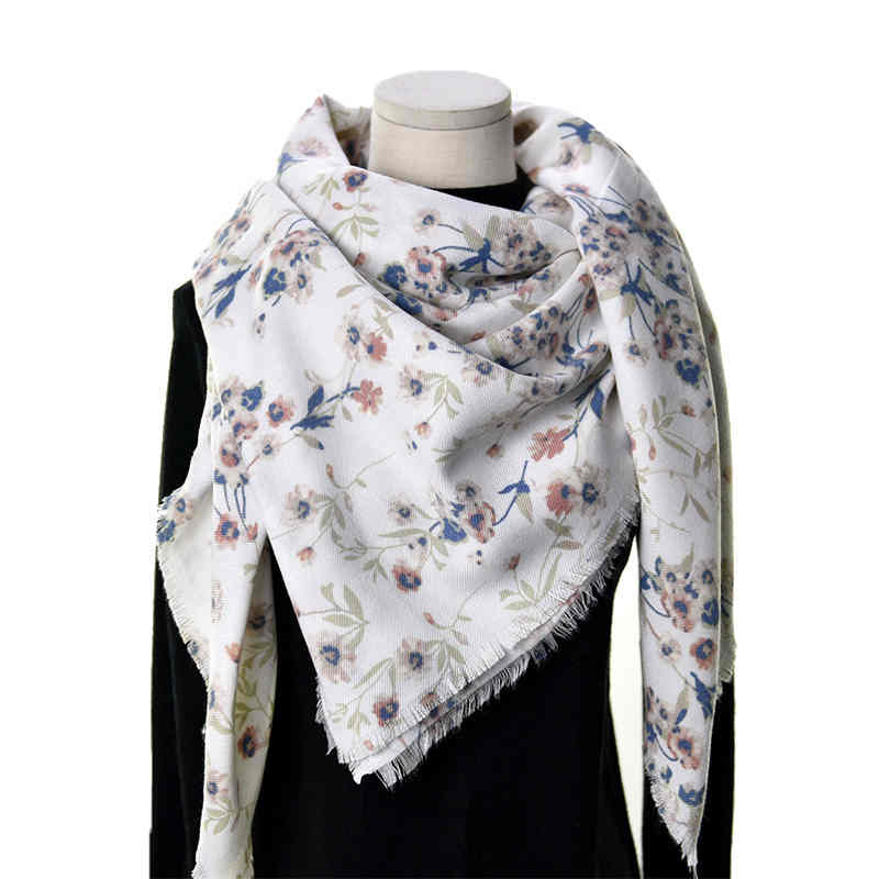 Autumn floral printing ethnic amorous Sula shawl shawl lady fashion bandana