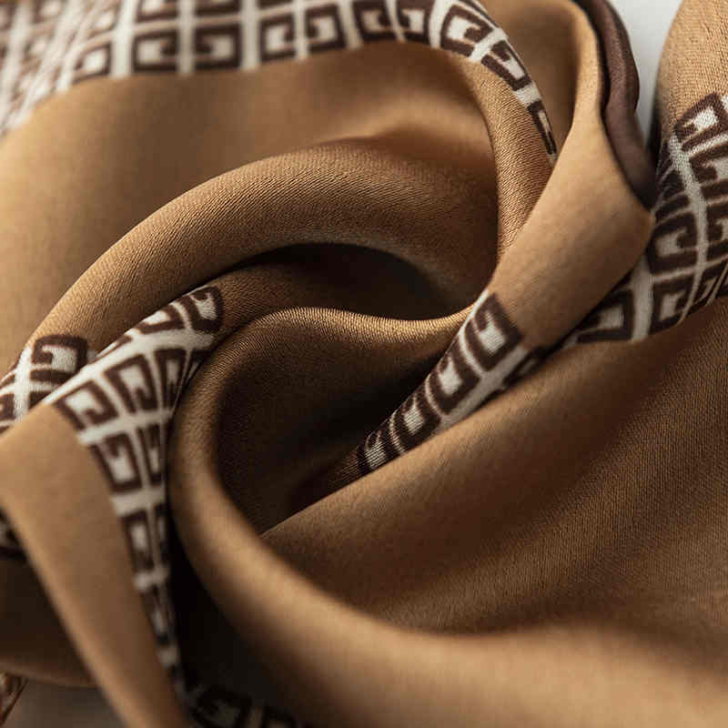 Retro long letters imitation silk scarves tiein professional dress scarf fashion temperament long hair ribbon