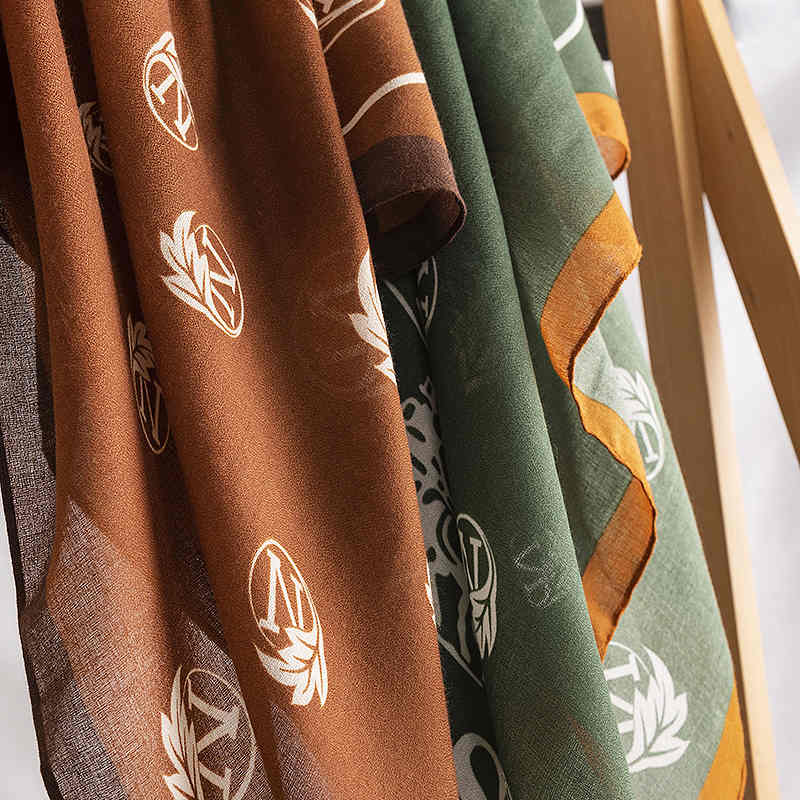 Newstyle cotton  linen scarves for women spring simulation  silk scarves airconditioning room sun shawl