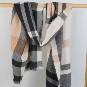 Winter scarf woman sweet wind imitation cashmere scarf warm grid shawl cold scarf