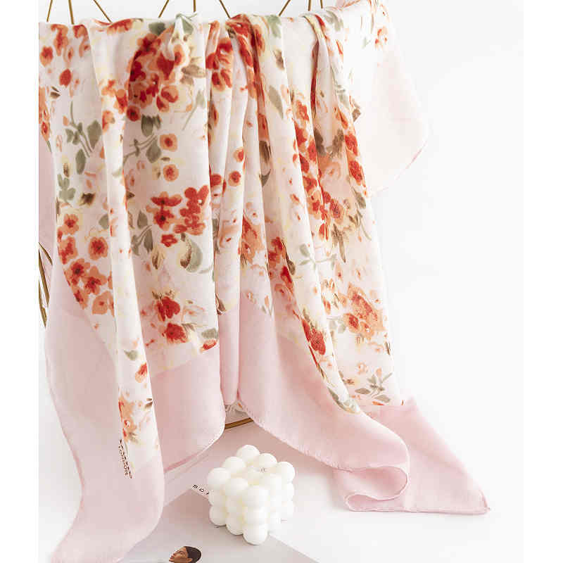2023 new printed scarves elegant celebrity style imitation cashmere scarf winter warmth soft shawl scarf neck