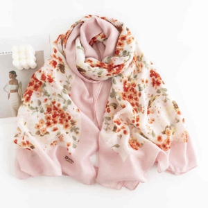 2023 new printed scarves elegant celebrity style imitation cashmere scarf winter warmth soft shawl scarf neck