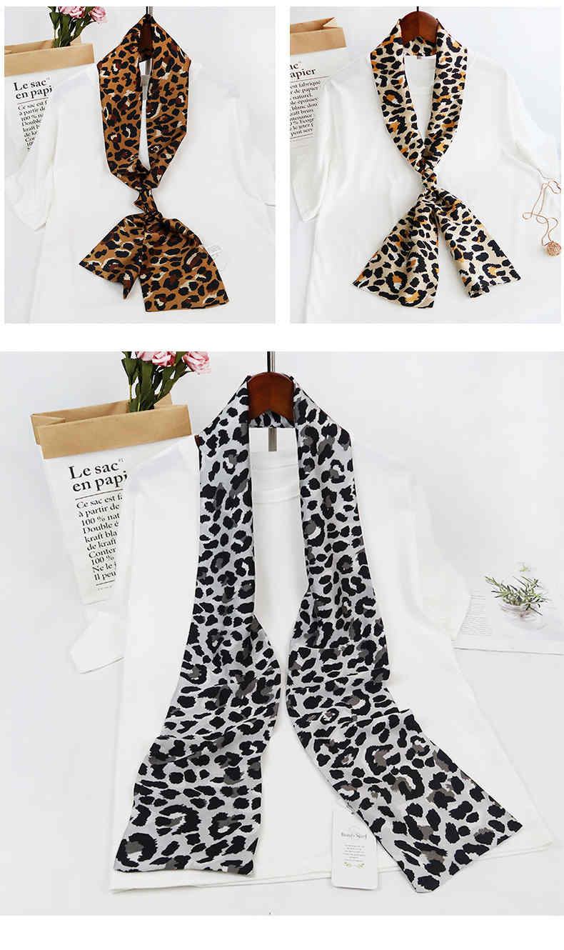 Silk scarves imitation silk cloth ribbon printed small scarves star  same length scarves