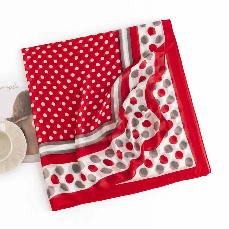 National Storm Point printing touch soft cotton scarf personality design warm scarf thin shawl