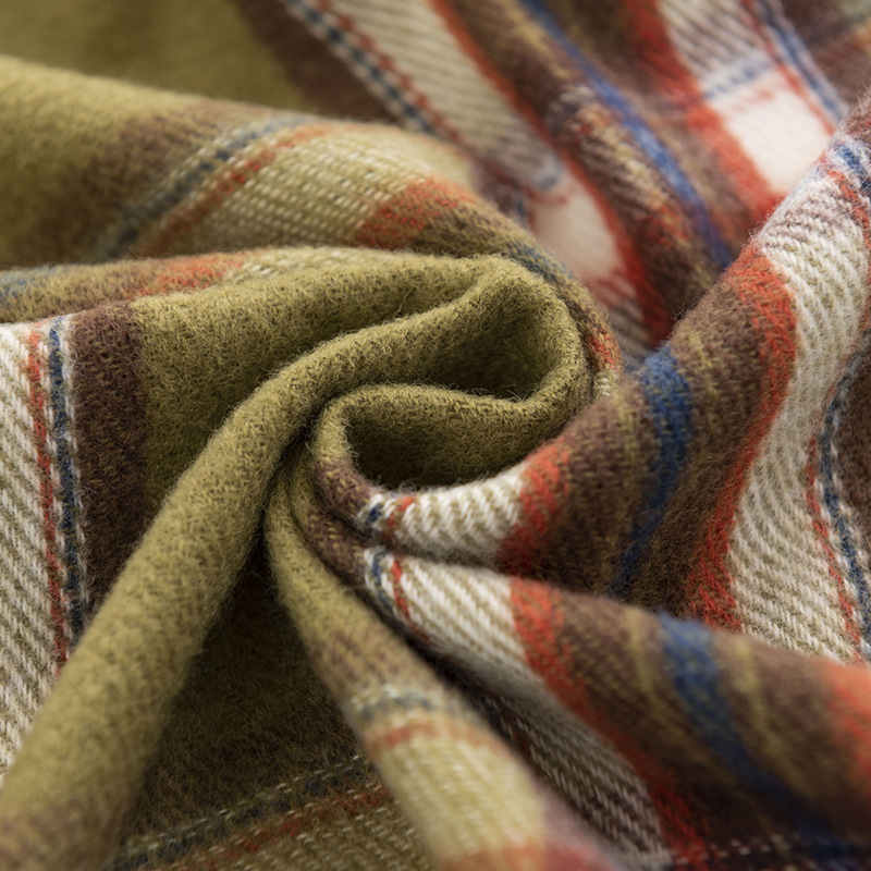 Elegant plaid scarf female fashion commuter imitation cashmere scarf simple shawl neck scarf