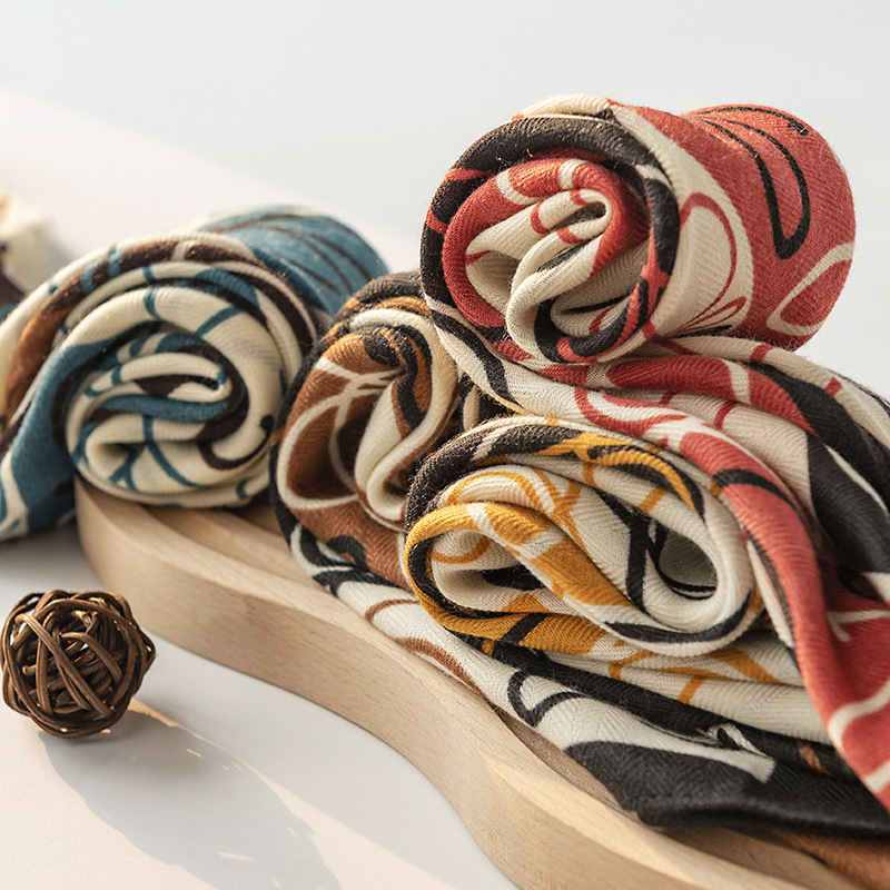 Sweet imitation silk scarf elegant temperament pocket square scarf fashion commuter professional shirt scarf