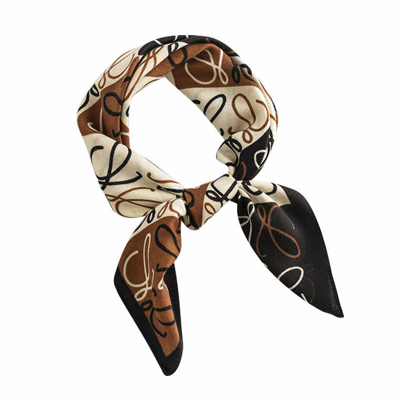 Sweet imitation silk scarf elegant temperament pocket square scarf fashion commuter professional shirt scarf