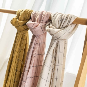 New style plaid fashion imitation cashmere scarf wool soft skinfriendly shawl