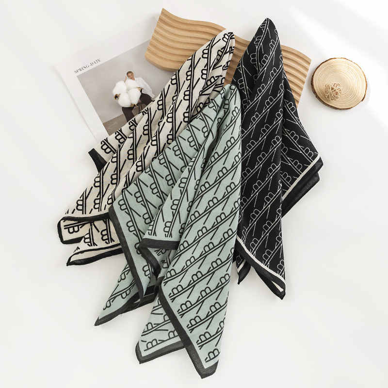 pocket square scarf new style  professional dress shirt elegant tiein imitation silk scarves