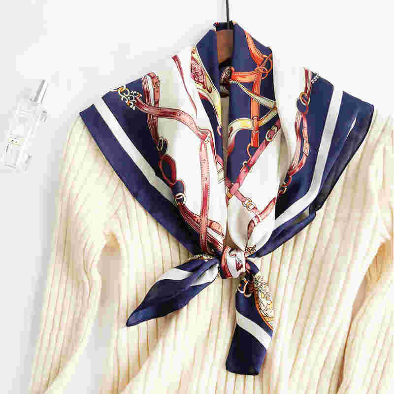 scarves mariners square scarves imitation silk tiein small square scarf fashion scarves