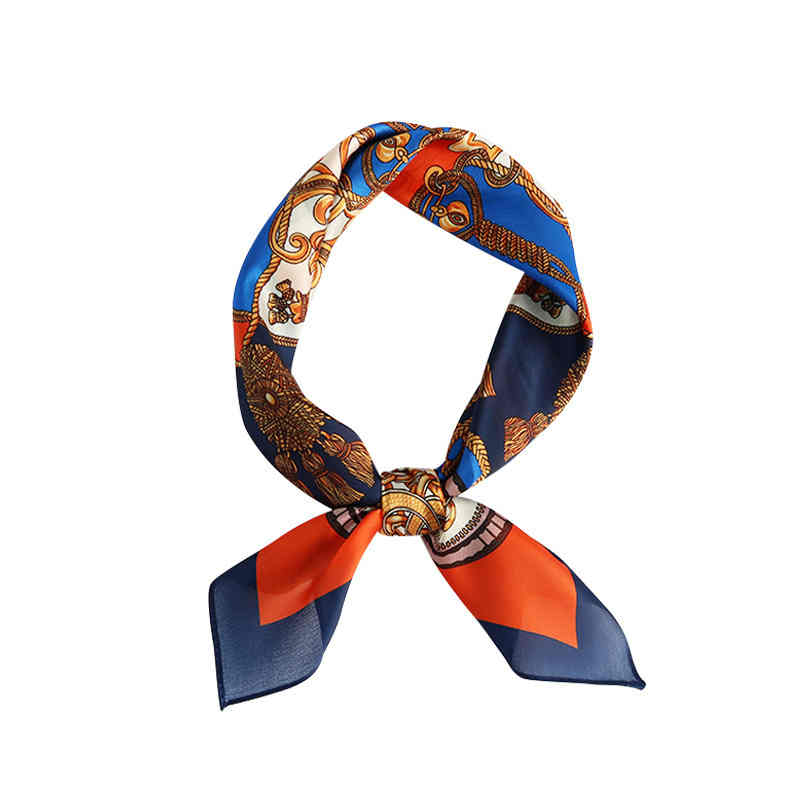 Scarves fashion printed small square scarf female imitation silk thin scarf scarves