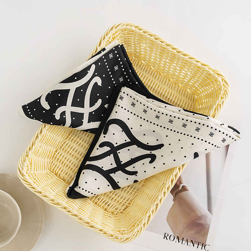 Fashion commuter symbolsimulation silk scarf simple professional scarf