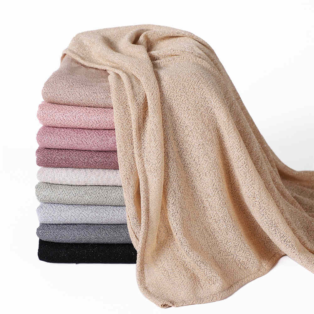 Single color thin breathable gauze cover scarf